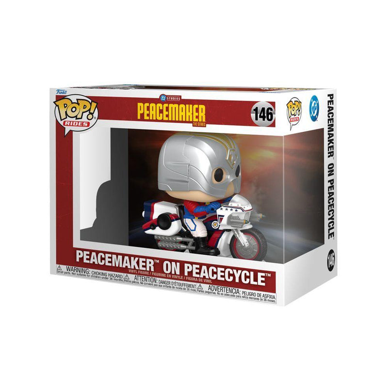 Peacemaker Dopplegander on Motorbike Pop! Ride