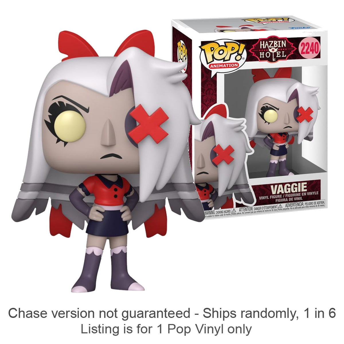 Hazbin Hotel Vaggie Pop! Vinyl! (Chase Ships 1 in 6)