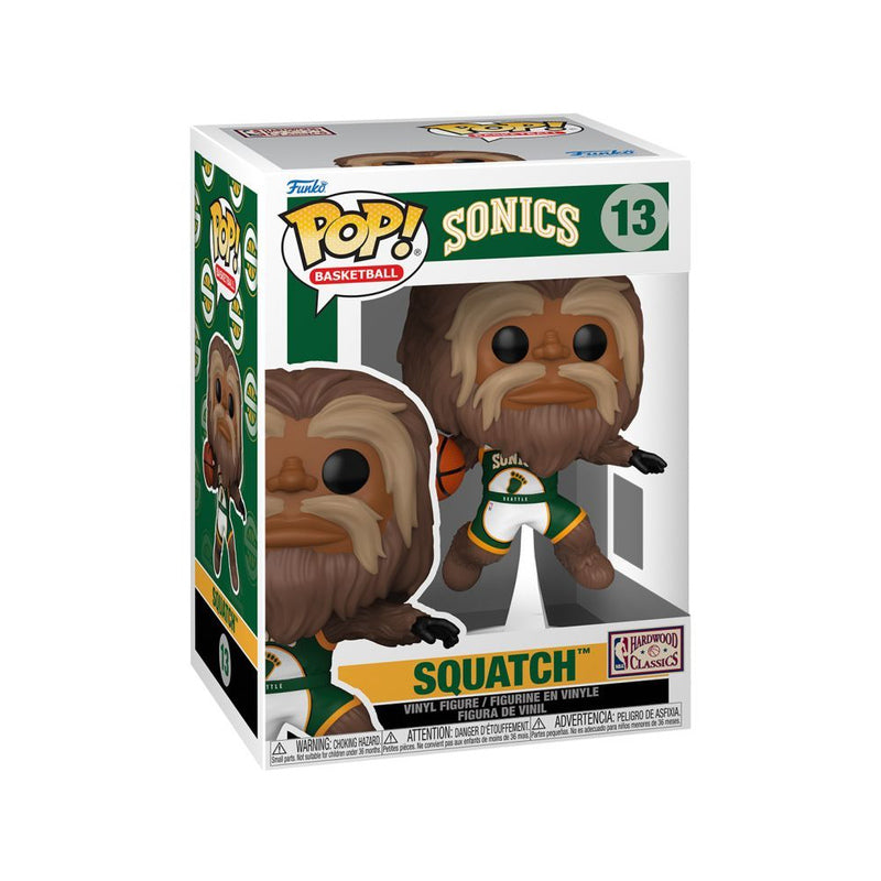 NBA: Mascots Seattle Sasquatch Pop! Vinyl