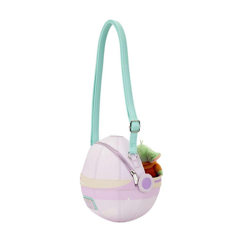 Star Wars: Mandalorian Grogu Figural Plush Crossbody Bag