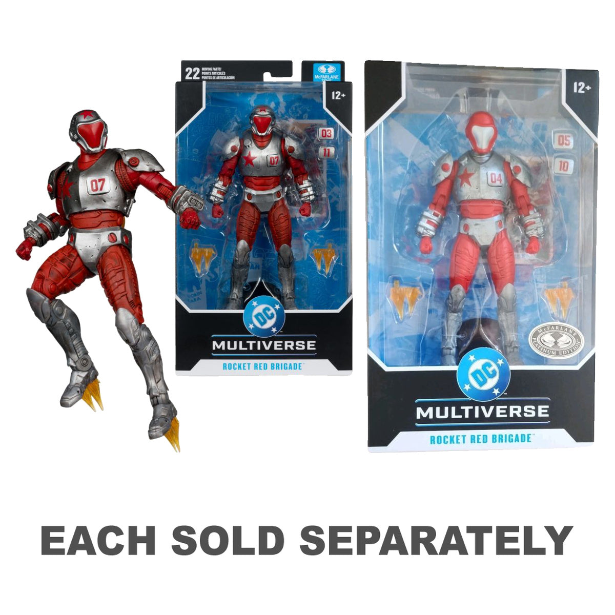 DC Multiverse Rocket Red Justice League: Generation Lost 7"