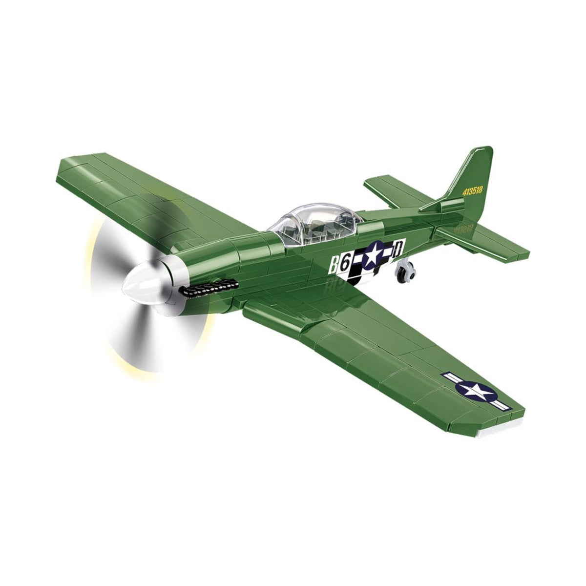 World War 2 P-51 Mustang (150 Piece Kit)