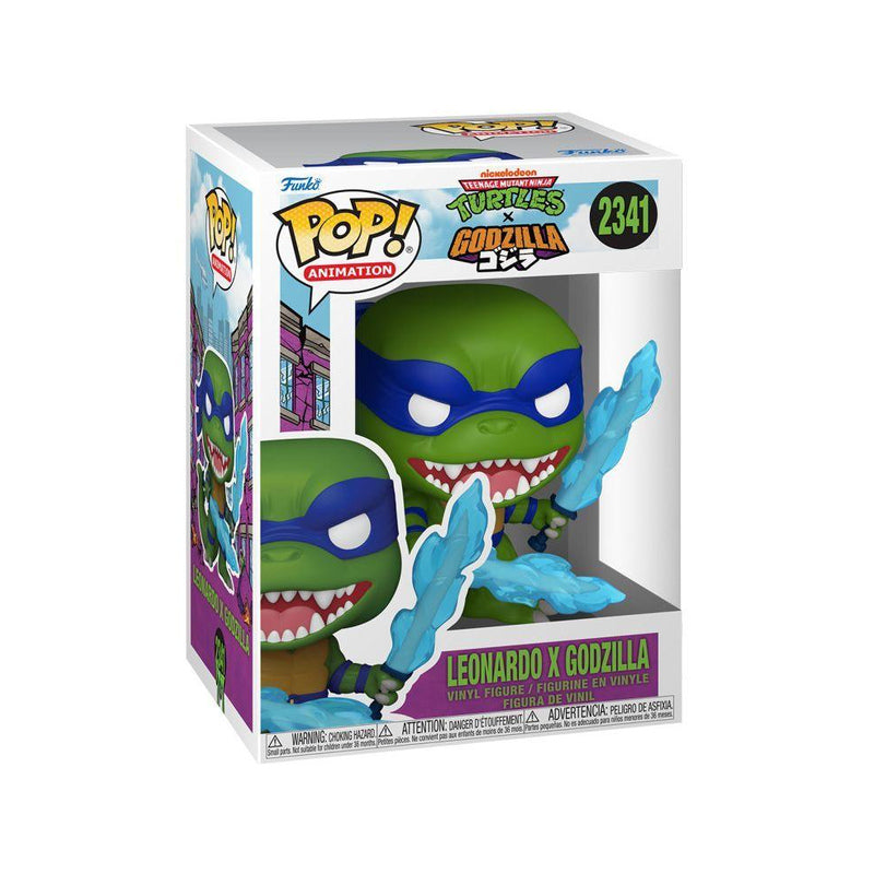 TMNT X Godzilla Leonardo X Godzilla Pop! Vinyl