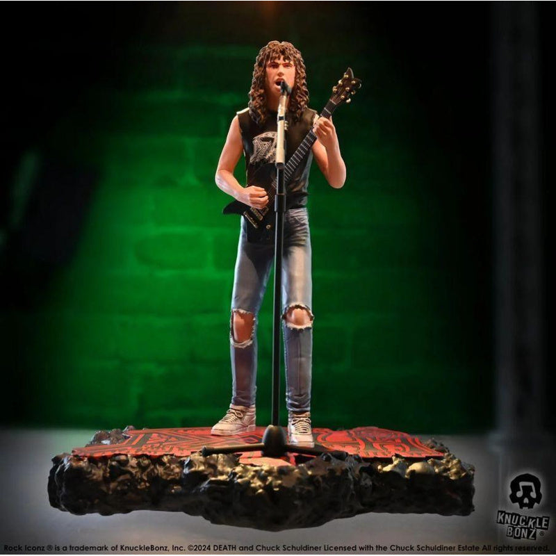 DEATH Chuck Schuldiner II Rock Iconz Statue