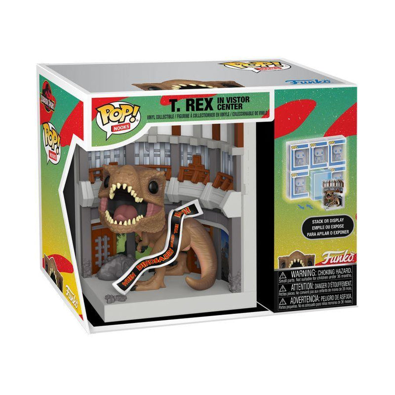 Jurassic Park T-Rex in Visitor’s Center Pop! Nook