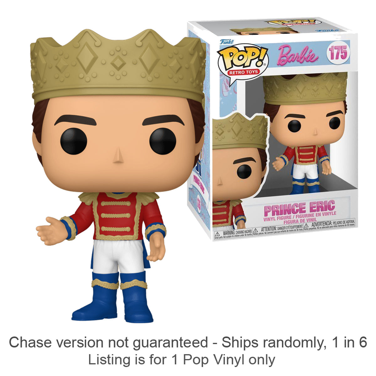 Barbie: Nutcracker Prince Eric Pop! Vinyl (Chase Ships 1 in 6)