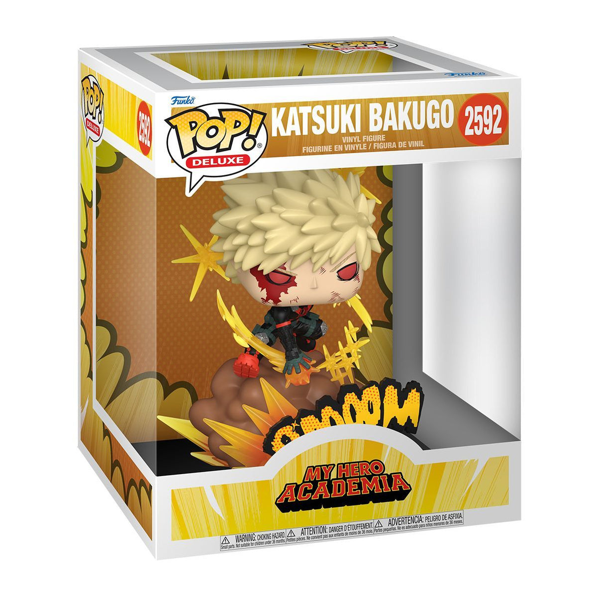 My Hero Academia Katsuki Bakugo (with Chase) Pop! Deluxe