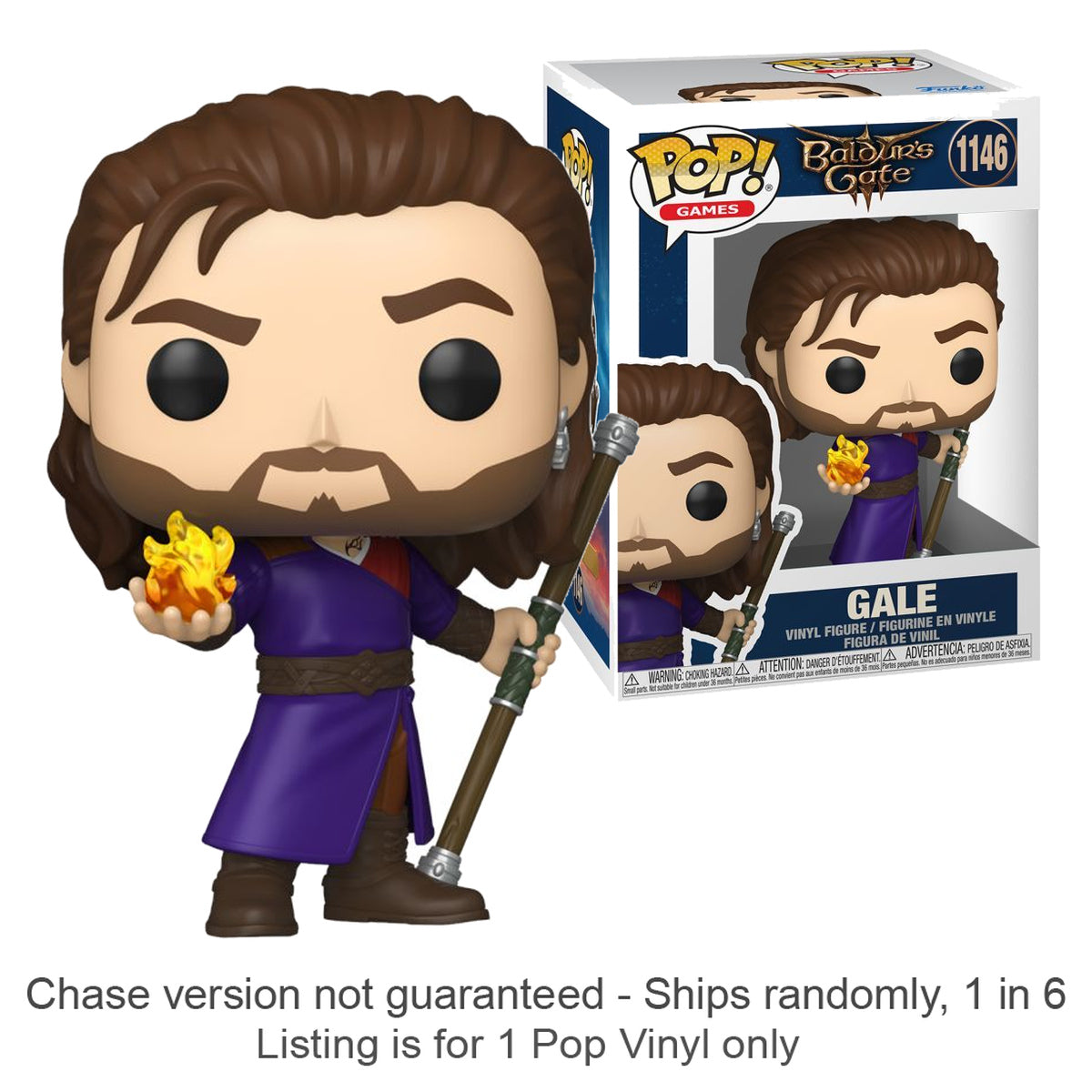 Baldur's Gate 3 Gale Pop! Vinyl (Chase Ships 1 in 6)