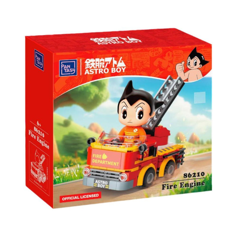 Astro Boy in Fire Engine Construction Set