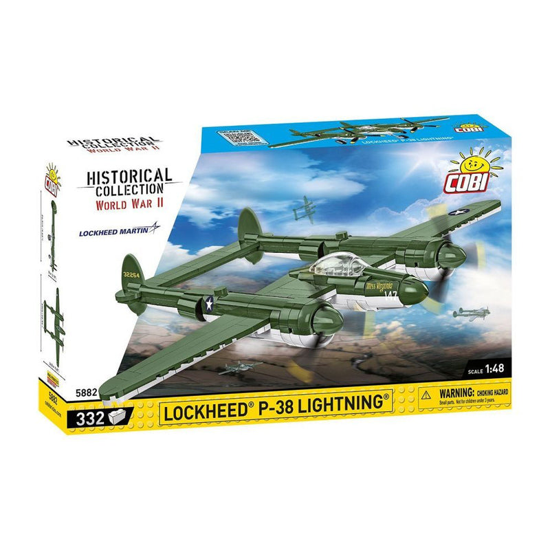 World War 2 Lockheed P-38 Lightning (335 Pcs)