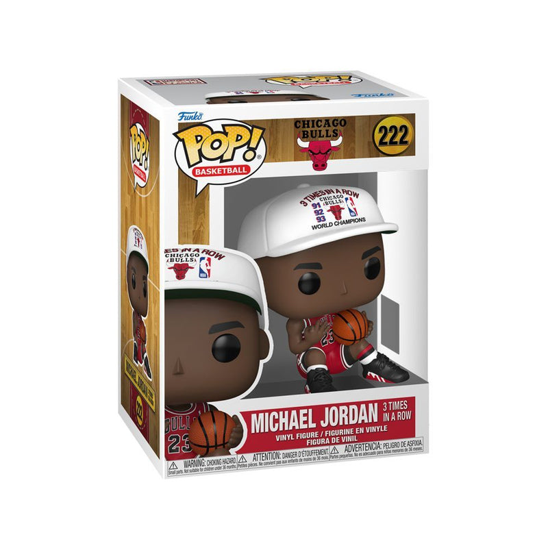 NBA: Bulls Michael Jordan (3 in a Row) Pop! Vinyl