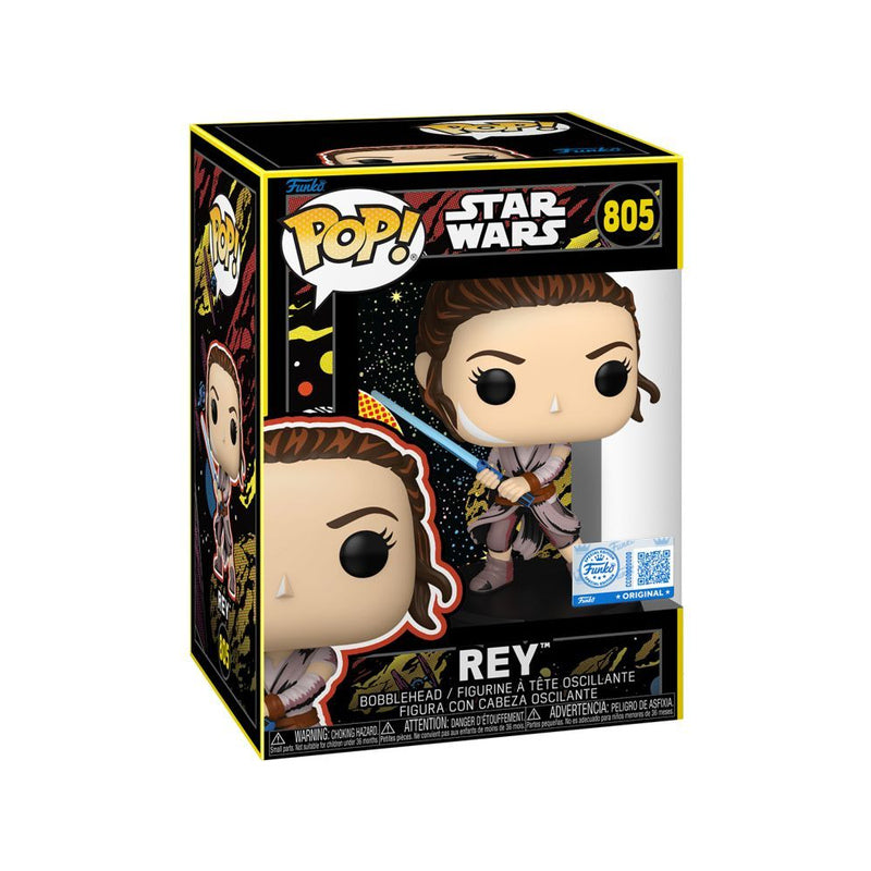 Star Wars Rey (Retro) Pop! Vinyl