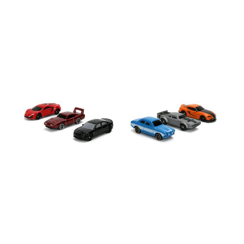 Fast & Furious Nano Hollywood Rides 6 Pack (Wave 3B)