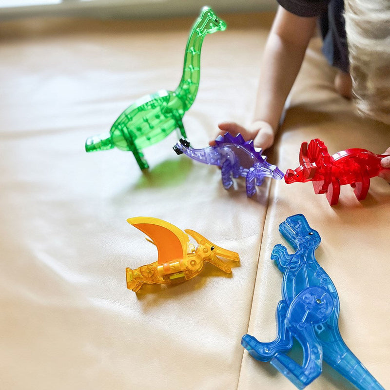 MAGNA-TILES Dinos 5-Piece Set