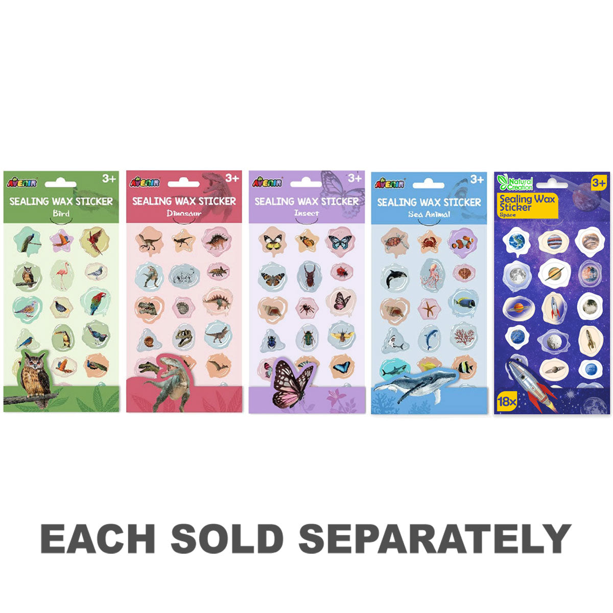 Avenir Sealing Wax Stickers 10-Pack