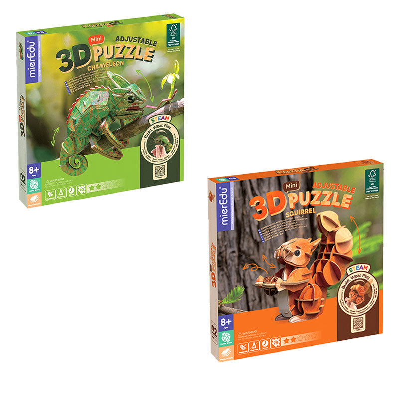 mierEdu Adjustable Mini 3D Puzzle