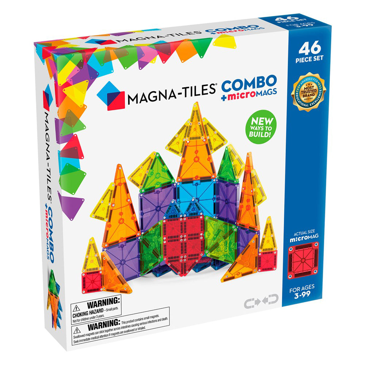 MAGNA-TILES Combo + microMAGS Set