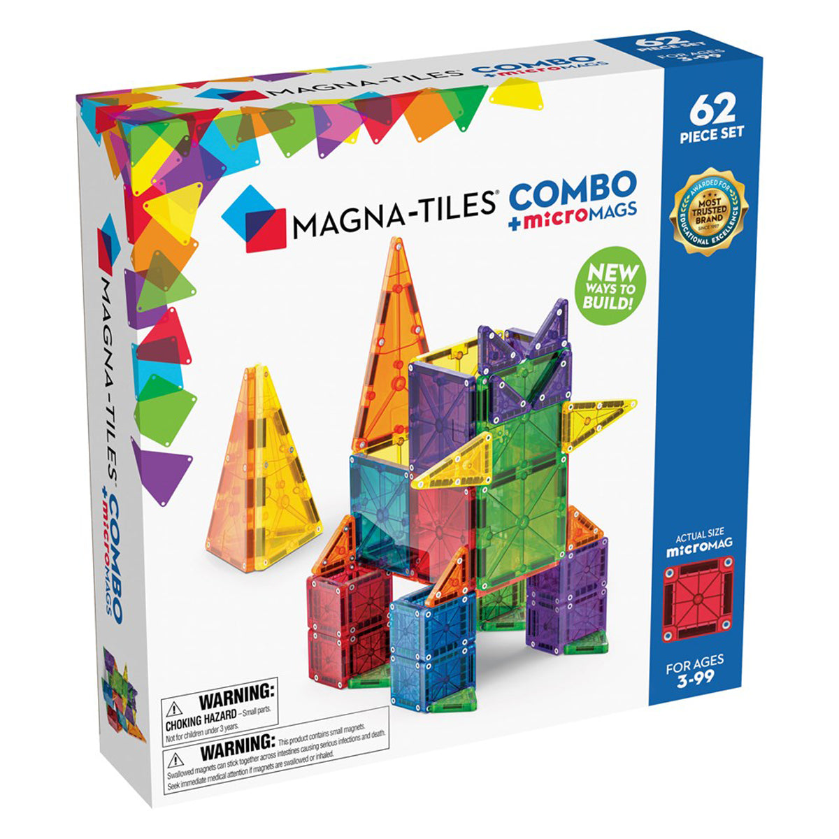 MAGNA-TILES Combo + microMAGS Set