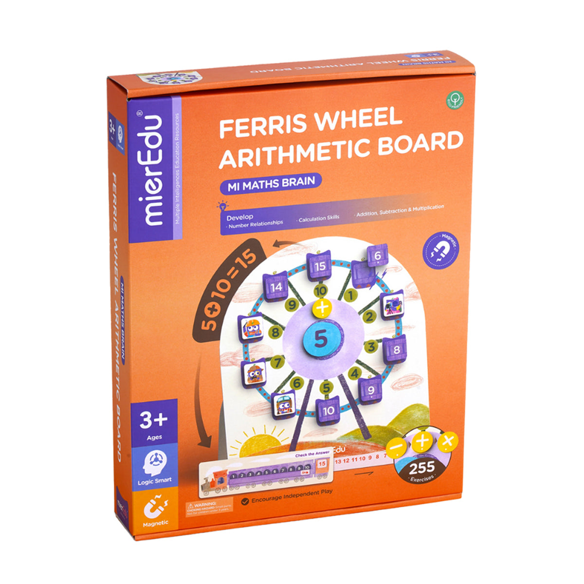 mierEdu MI Maths Brain Ferris Wheel Arithmetic Board