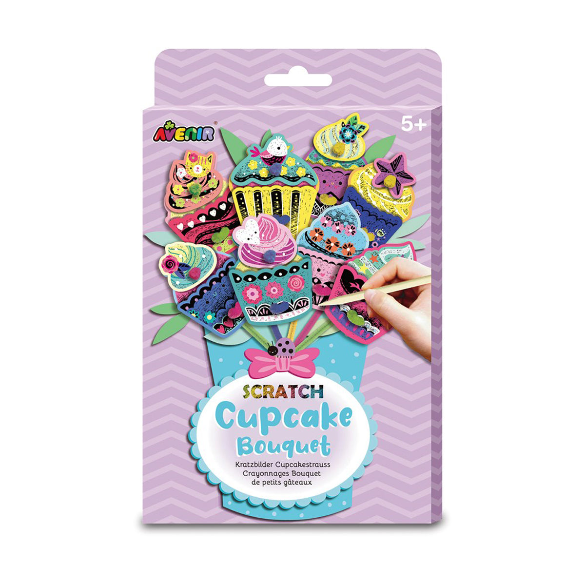 Avenir Bouquet Scratch Art Kit