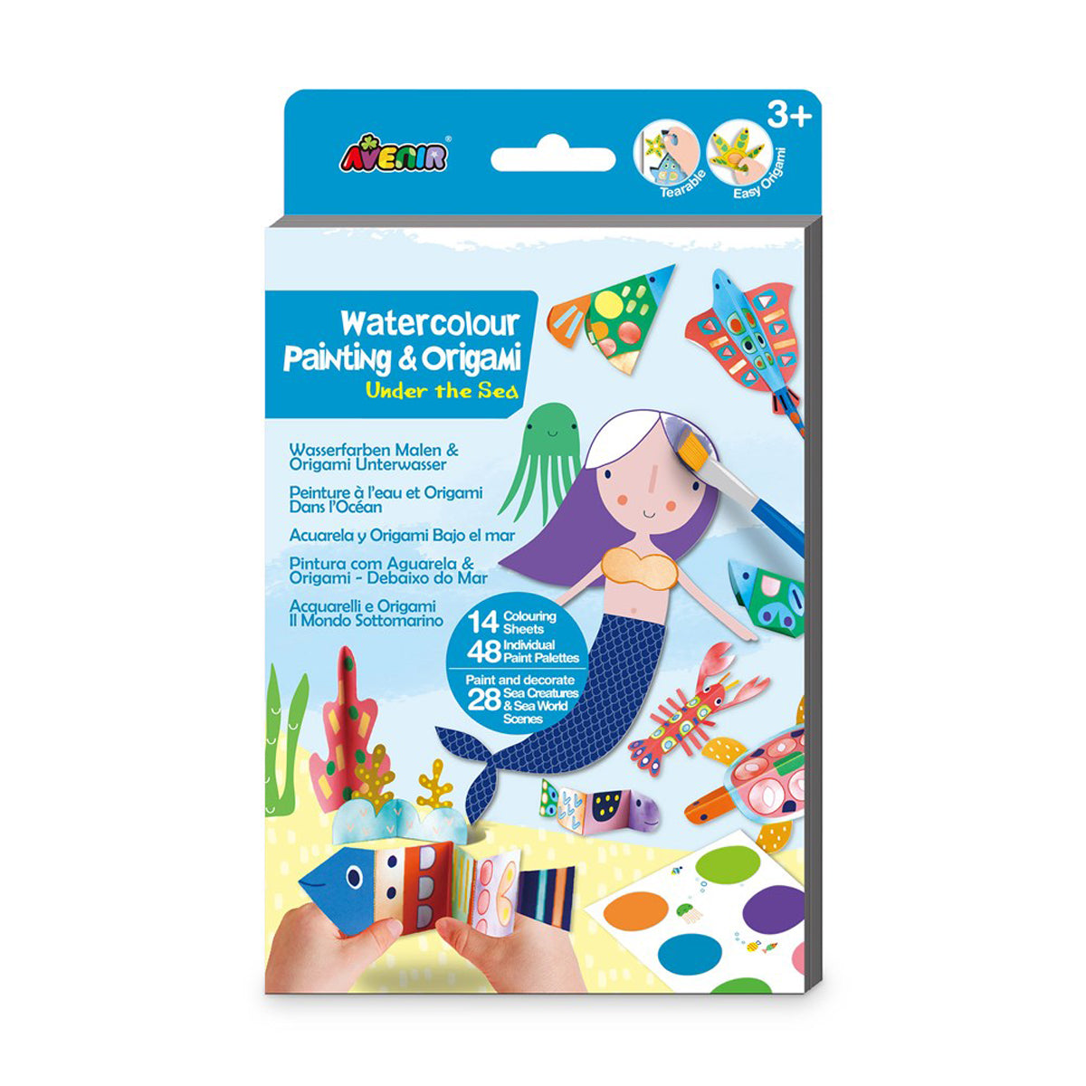 Avenir Watercolour Painting & Origami Under the Sea