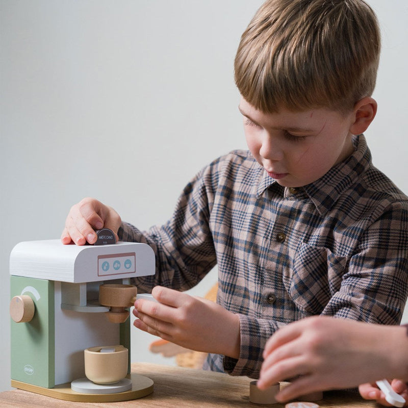 Dantoy Playful Wood Coffee Machine (Extra Large)
