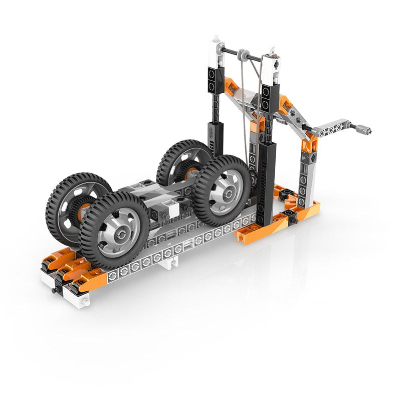 Engino Discovering STEM Wheels, Axles & Inclined Planes Kit