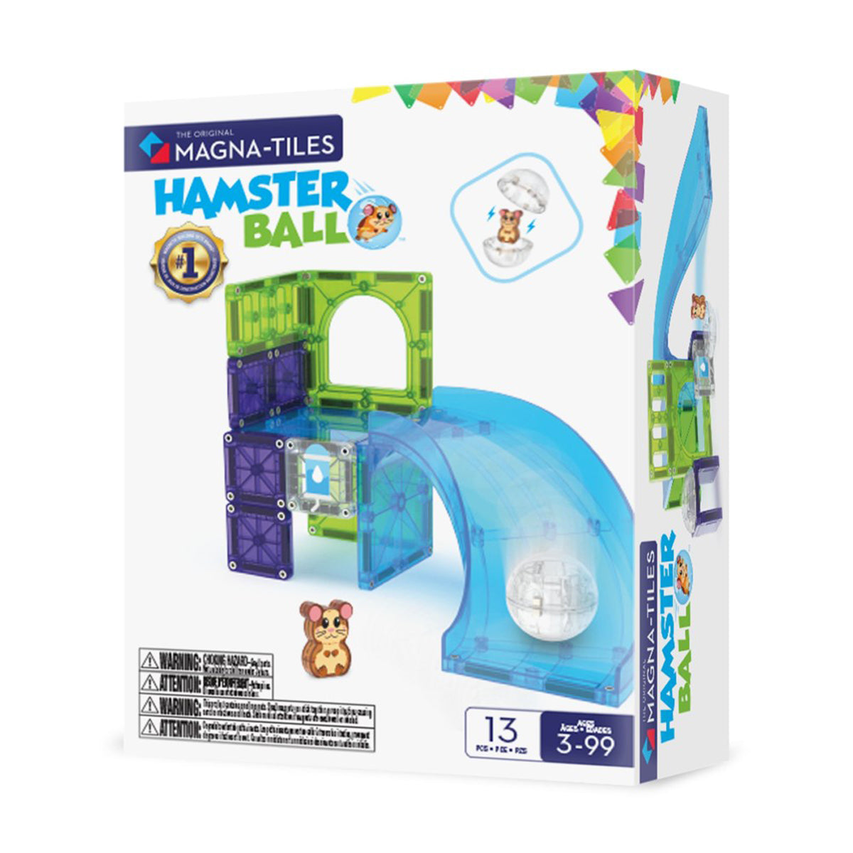 MAGNA-TILES Hamster Ball 13-Piece Set