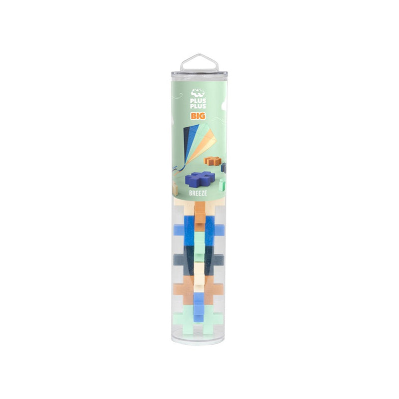 Plus-Plus BIG Breeze Building Blocks Tube 15pcs