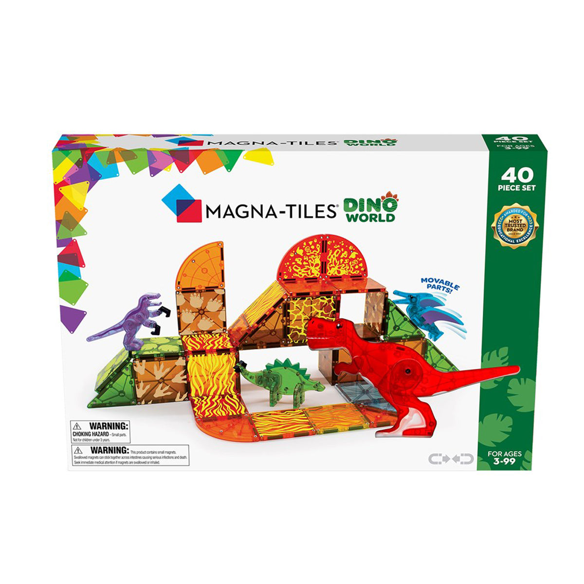 MAGNA-TILES Dino World Set