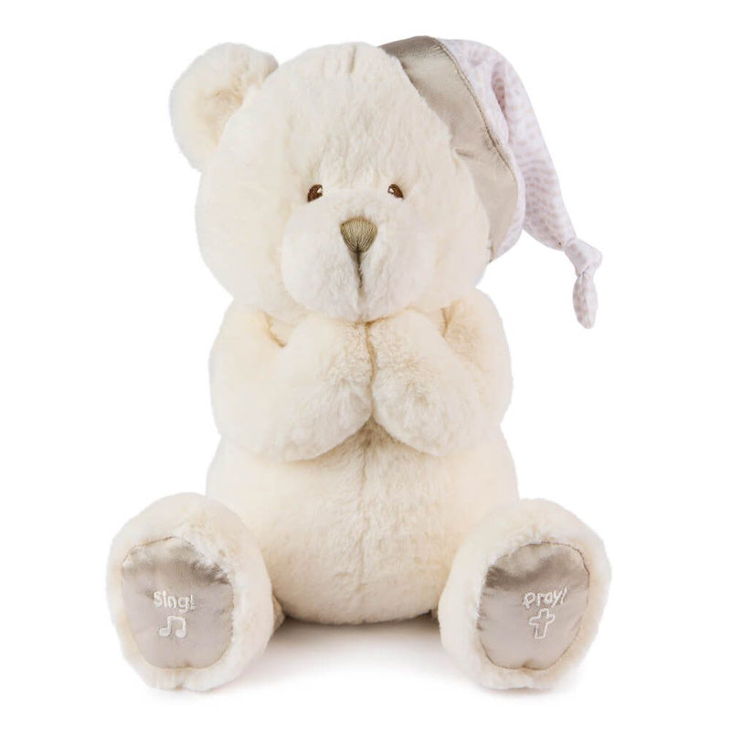 Animated: Goodnight Prayer Bear Plush