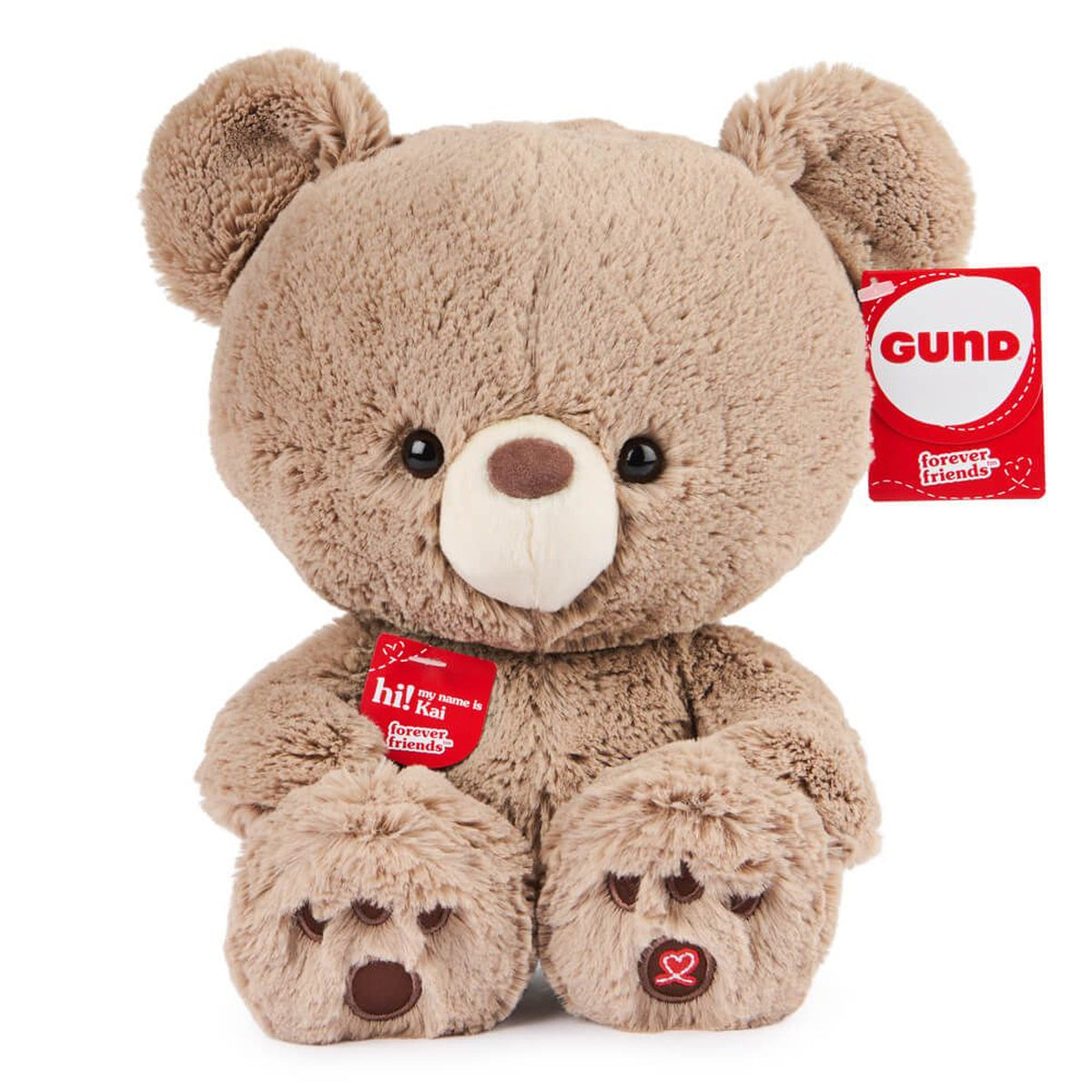 Forever Friends Kai Bear Plush (Taupe)