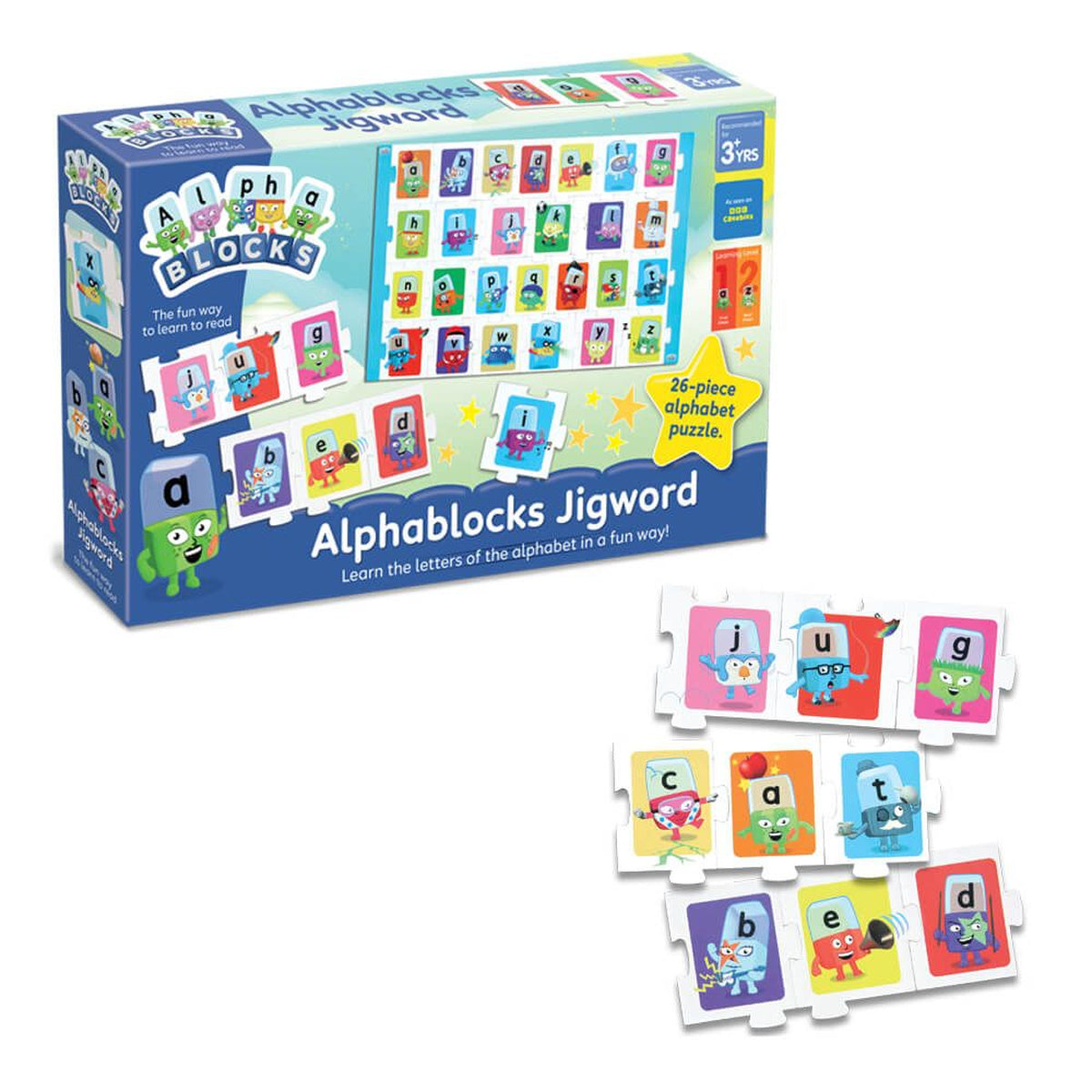 Alphablocks Jigwords Playset