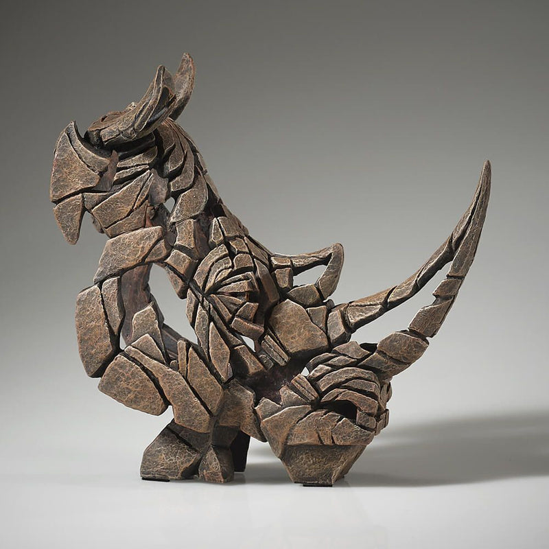Edge Miniature Rhinoceros Bust
