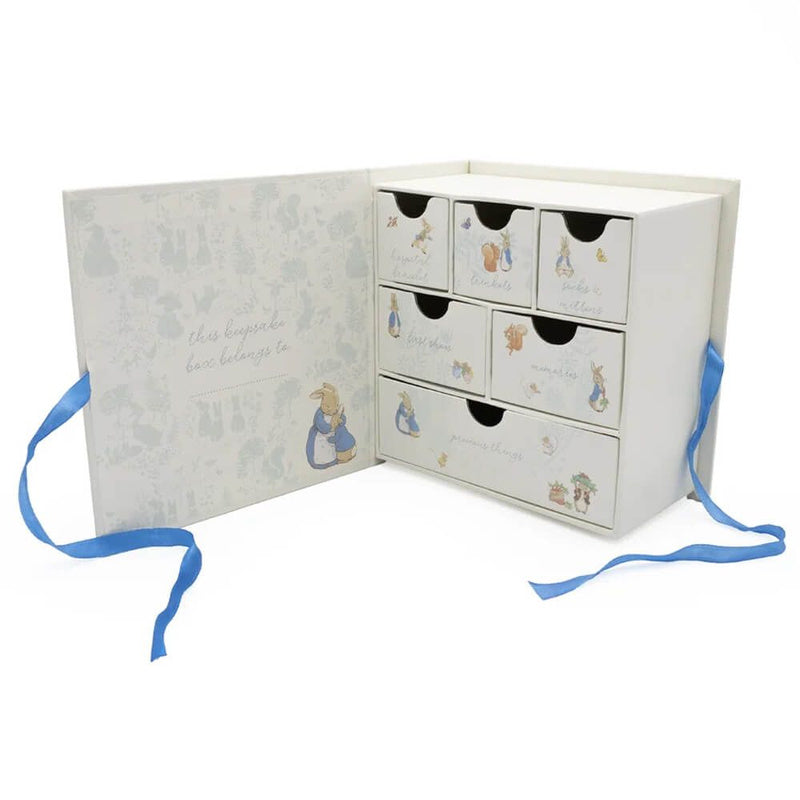 Peter Rabbit Keepsake Box with Drawers