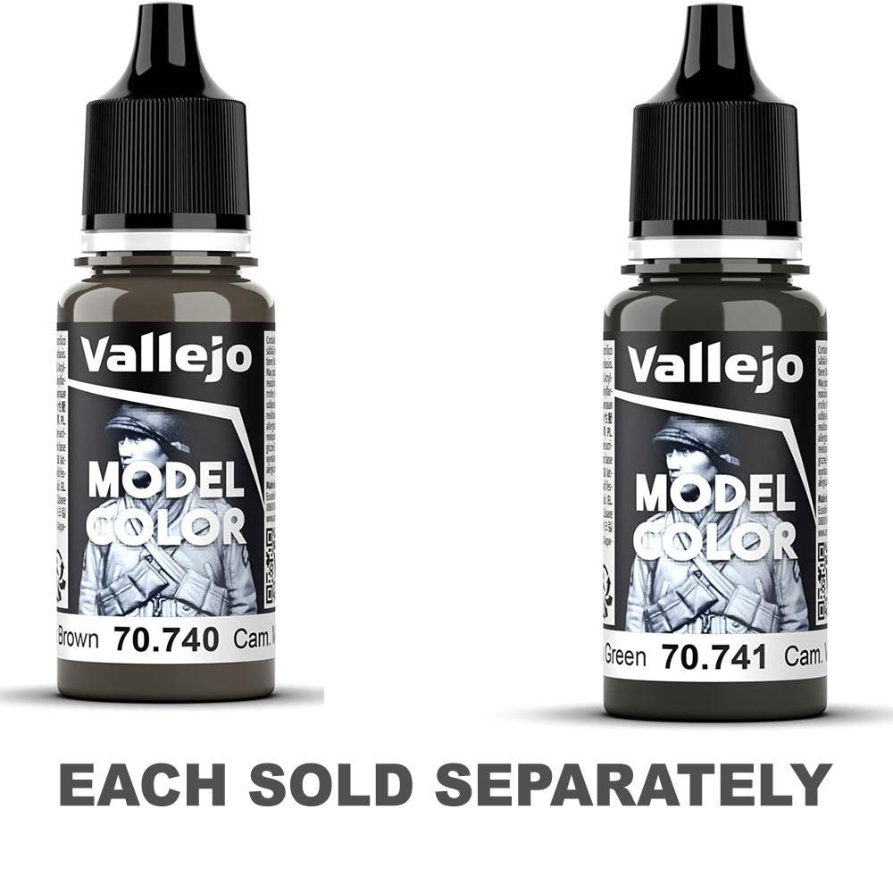 Vallejo Model Colour Camouflage Acrylic Paint 18mL