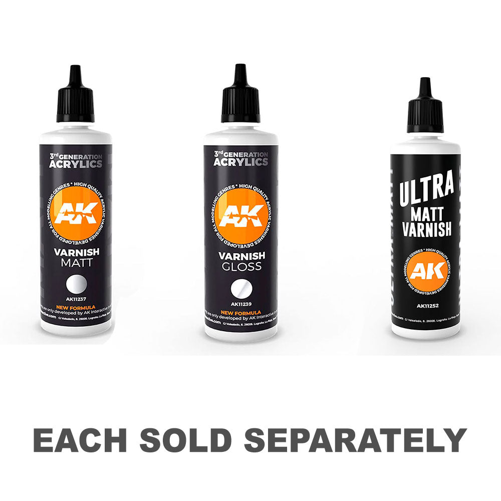 AK Interactive 3 Gen Varnish 100mL
