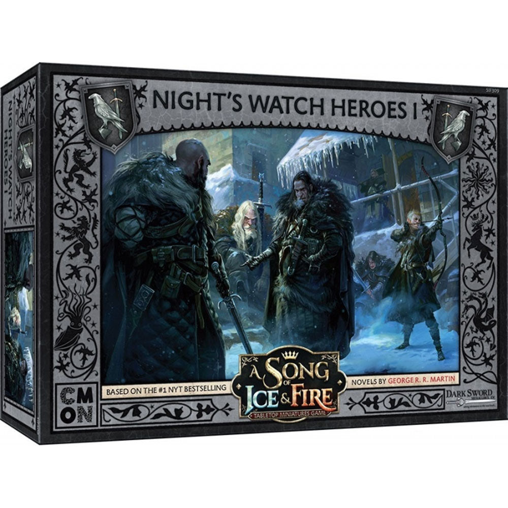 A Song of Ice and Fire Nights Watch Heroes Miniature Box 1