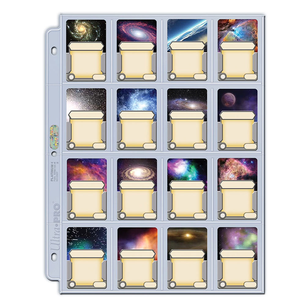 Ultra Pro 16-Pocket Platinum Page (41x63mm)