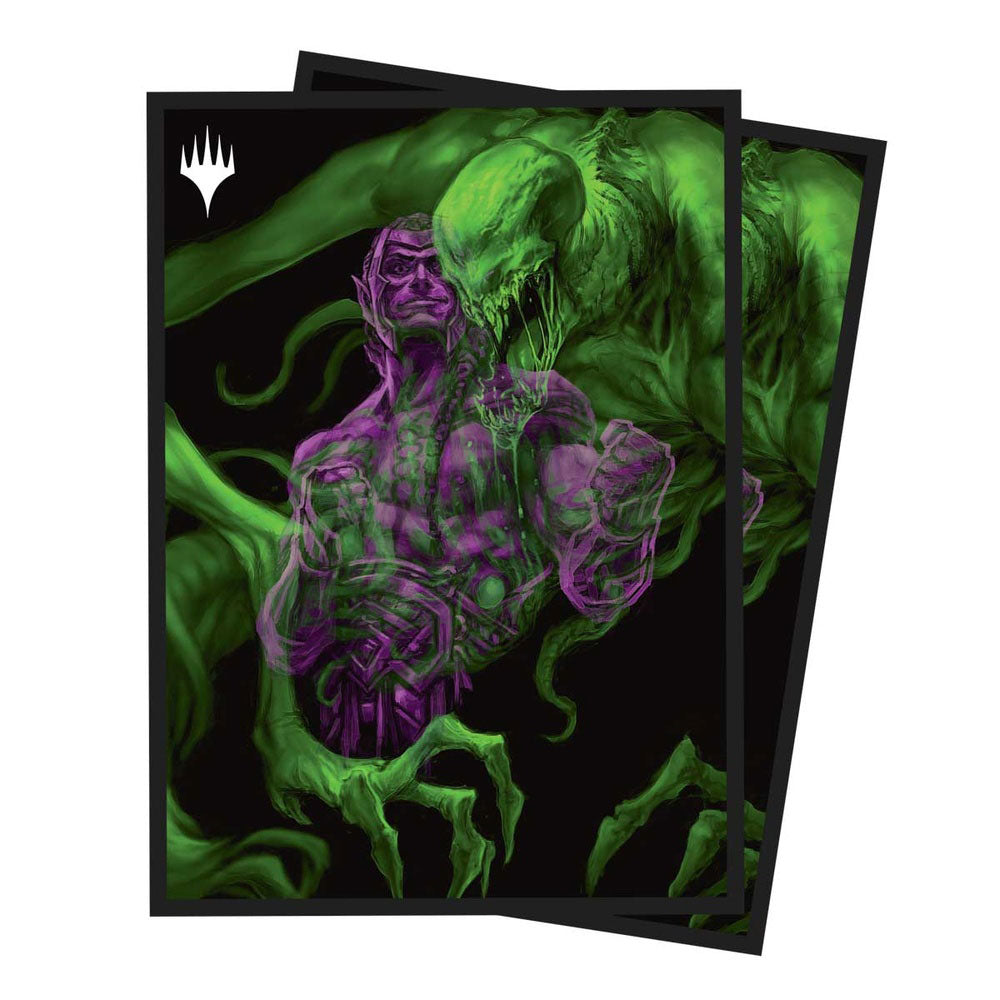 Ultra Pro MtG Duskmourn Alt Art Key Character Mythic Sleeves 100pcs