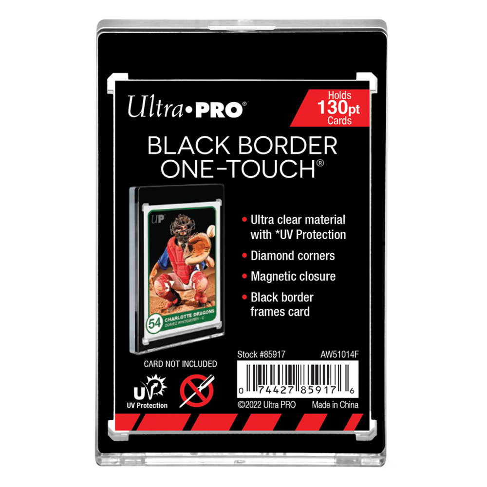 Ultra Pro 130PT Black Border UV ONE-TOUCH Magnetic Holder