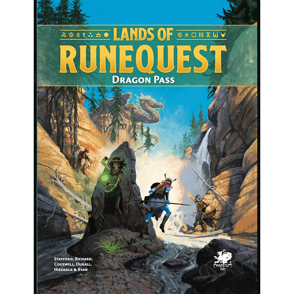 Runequest RPG Lands of RuneQuest Dragon Pass