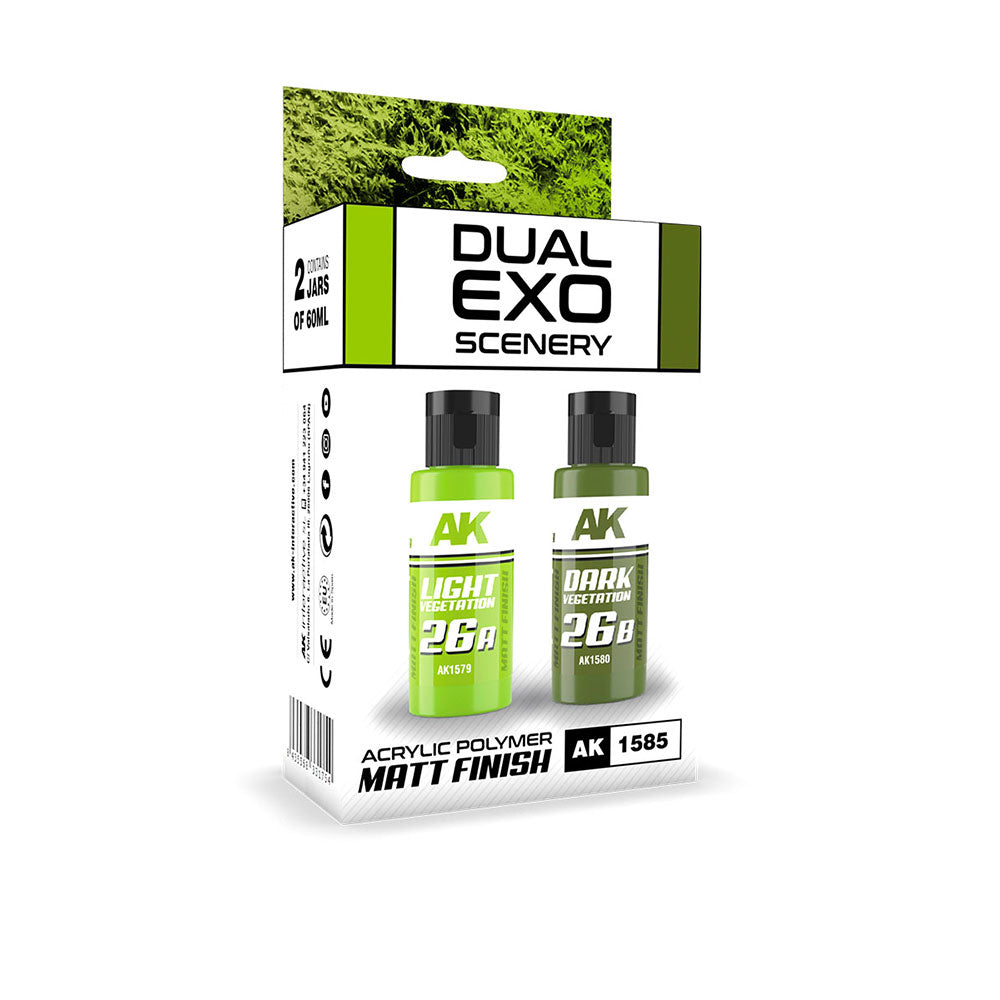 AK Interactive Double Exo Light and Dark Paint Set