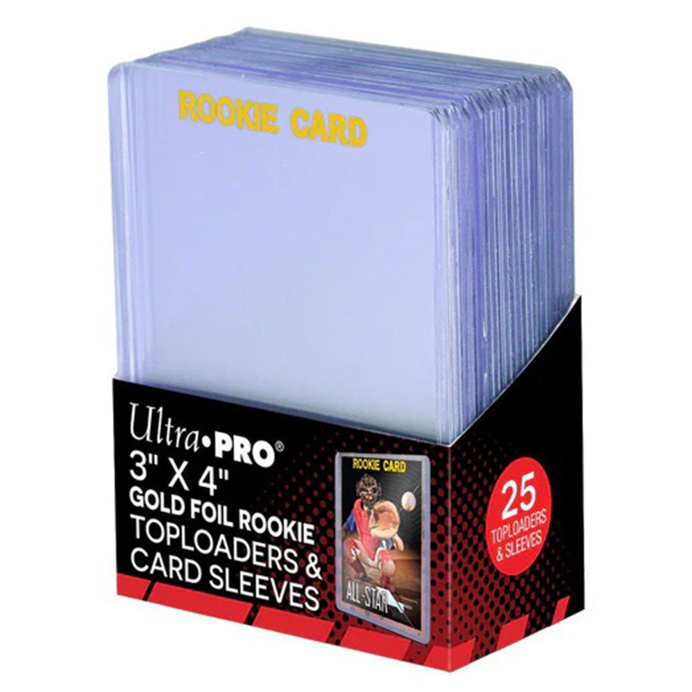 Ultra Pro Rookie 35PT Toploader with Card Sleeves 25pcs (3x4in)