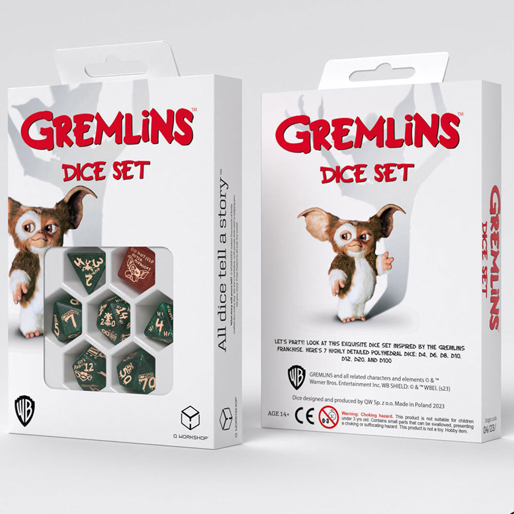 Q Workshop Gremlins Dice Set (Set of 7)