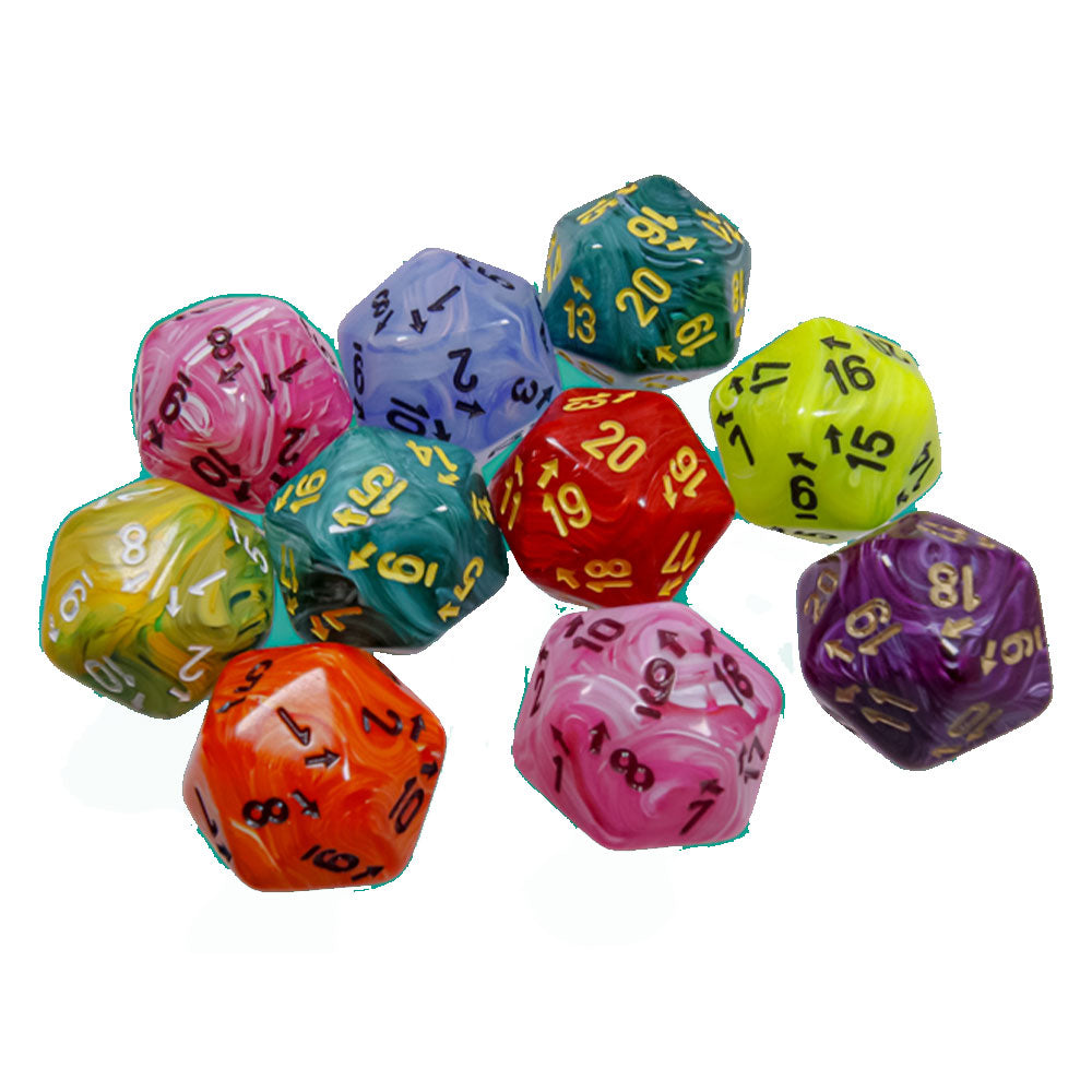 Chessex Vortex D20 Dice Set (Bag of 10)