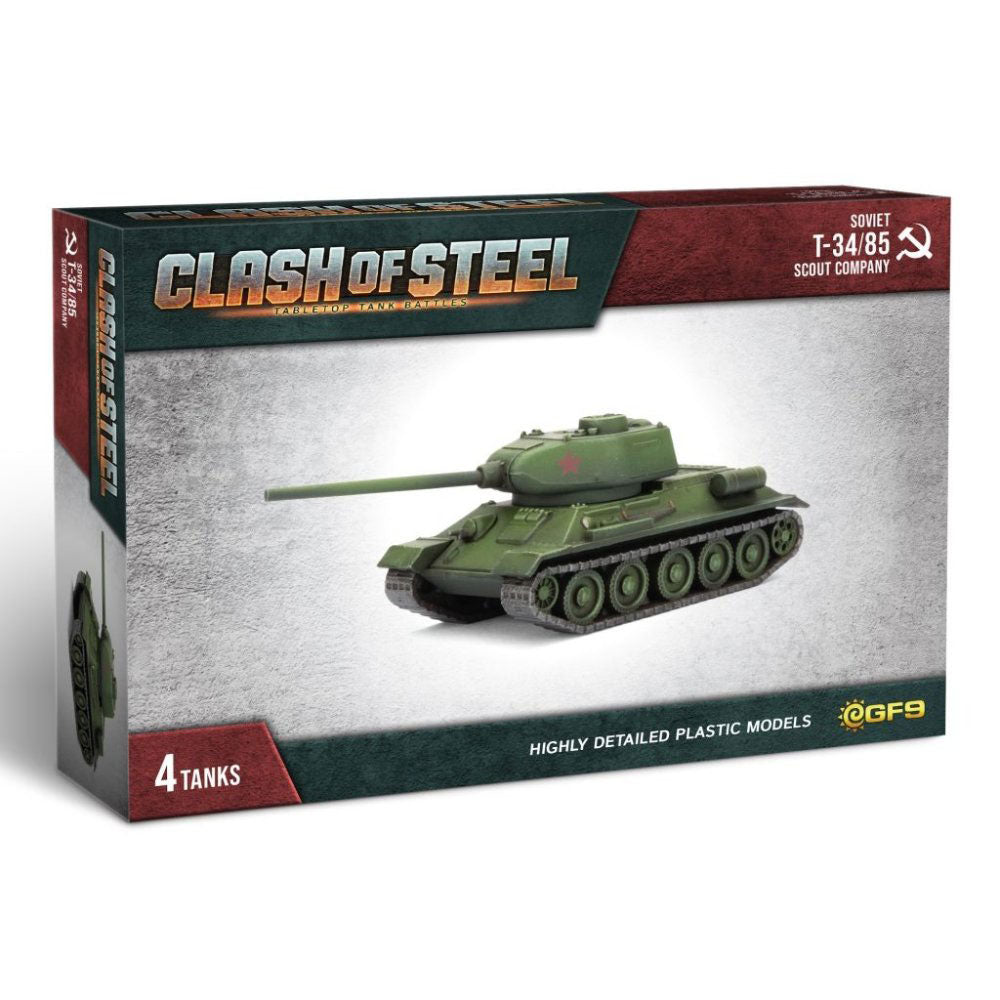 Clash of Steel T-34/85 Scout Company Miniature
