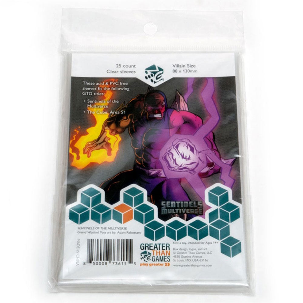 Large Scale Size Card Sleeves (88x130mm)