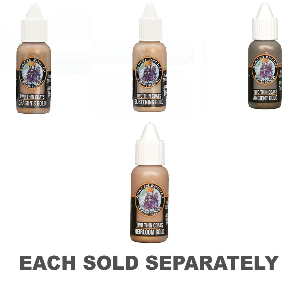 Two Thin Coats Acrylic Paint 15mL (Gold)