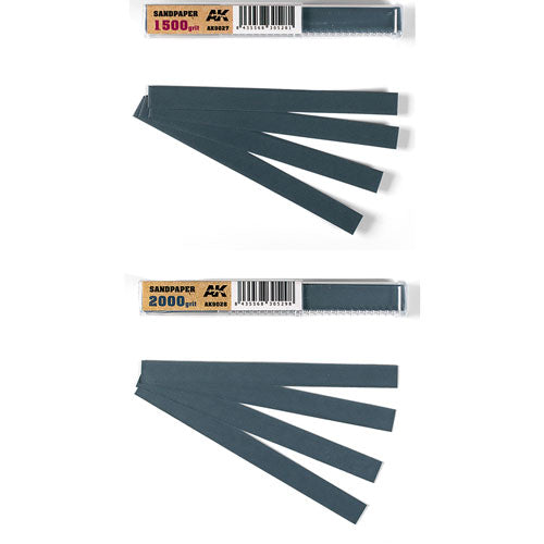 AK Interactive Wet Sandpaper 50pcs